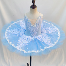 Fantasias de dança de festa tutu panqueca infantil feminina balé profissional comprar usado  Enviando para Brazil