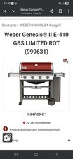 Weber genesis 410 gebraucht kaufen  Wermelskirchen