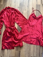 Senza red satin for sale  SMETHWICK