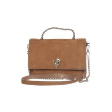 Używany, Zara Woman, torba na ramię, damska, beżowa, 23, 5, 16 cm #6sj na sprzedaż  PL
