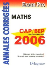 Maths cap bep d'occasion  Hennebont