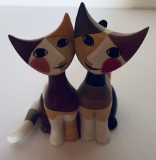 Porzellan katzenpaar rosina gebraucht kaufen  Geroldsgrün