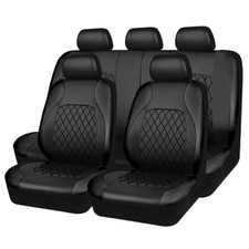 conjunto de capas para assento de carro capa ajuste couro sintético completo protetor frontal couro preto ecológico comprar usado conjunto de capas para assento de carro capa ajuste couro sintético completo protetor frontal couro preto ecológico comprar usado  Enviando para Brazil
