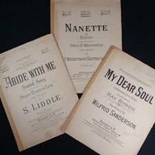 Antique sheet music for sale  Rialto