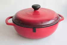 Pyrex red enamelled d'occasion  Expédié en Belgium