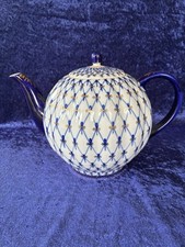 Lomonosov kobaltnetz teekanne gebraucht kaufen  Rieseby