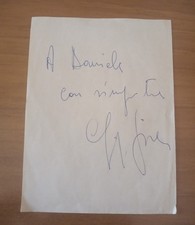 S.s. lazio autografo usato  Italia