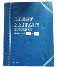 Whitman folder sixpence for sale  LAUNCESTON