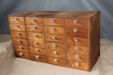 Vintage bank drawers for sale  UK