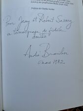 Brasilier lithographies 1958 d'occasion  Albi
