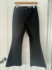 Black flared denim for sale  BIGGLESWADE