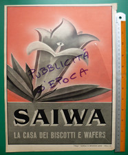 Pubblicità 1940 saiwa usato  Russi