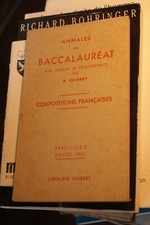 Annales vuibert corrigees d'occasion  Vailly-sur-Sauldre
