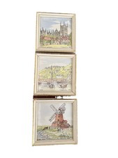Vintage original watercolors for sale  Dorchester