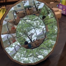 Round gold framed for sale  Columbus
