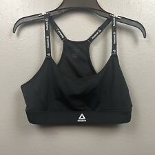 Sutiã esportivo feminino Reebok Core tamanho grande racerback preto sem almofadas comprar usado  Enviando para Brazil