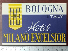 Etichetta hotel milano usato  Brindisi
