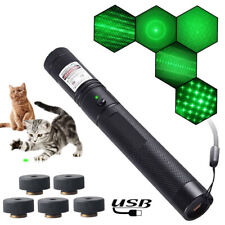 Caneta ponteiro laser verde feixe forte 532nm feixe de luz lazer USB recarregável comprar usado  Enviando para Brazil