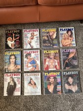 1985 Play Boy Magazine Complete Full Set Vintage 12 Total Goldie Hawn Madonna comprar usado  Enviando para Brazil
