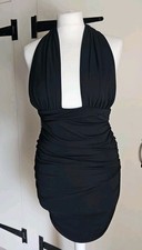 Zara black rouched for sale  GRAVESEND