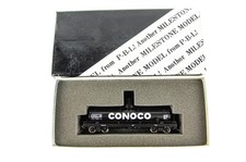 Carro tanque Milestone PBL Sn3 latão conoco moldura larga cúpula alta pintado de fábrica comprar usado  Enviando para Brazil