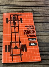 Original Dodge CHRYSLER Motorhome Chassi Loja Serviço Manual de Reparo Livro comprar usado  Enviando para Brazil