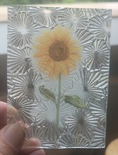 Stained glass sunflower for sale  BATTLE