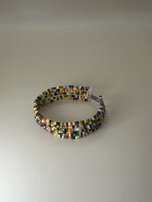 Yellow multicoloured beaded for sale  BARNSTAPLE