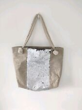 silver beach bag for sale  SCUNTHORPE