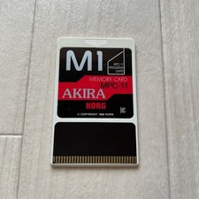 Cartão de dados KORG “AKIRA” M1/M1R MPC-11 sintetizador teste expresso concluído comprar usado  Enviando para Brazil