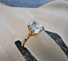 Bague jaune sertie d'occasion  Naucelle