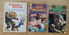 LOTE BERNIE WRIGHTSON MASTER OF THE MACABRE #1,2 & COMICS JOURNAL #76 3.0/9.6 comprar usado  Enviando para Brazil