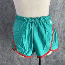 Shorts vintage DESCENTE corrida triatlo corte alto forrado anos 80 pequeno verde Japão comprar usado  Enviando para Brazil