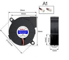 Ventilador de refrigeração de turbina SANLY SF5015SL 12V 0.06A 5CM 2 linhas comprar usado  Enviando para Brazil