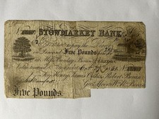 Antique bank note for sale  BURY ST. EDMUNDS