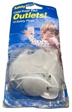 Conjunto de 12 plugues de segurança Safety 1st Outlets brancos LEIA comprar usado  Enviando para Brazil