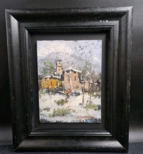 Dipinto olio tavole. usato  Roma