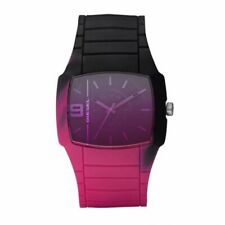 RELÓGIO DIESEL DZ1425 PULSEIRA DE BORRACHA DE SILICONE ROSA E PRETO comprar usado RELÓGIO DIESEL DZ1425 PULSEIRA DE BORRACHA DE SILICONE ROSA E PRETO comprar usado  Enviando para Brazil