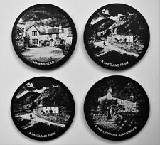 Set slate coasters for sale  WARMINSTER