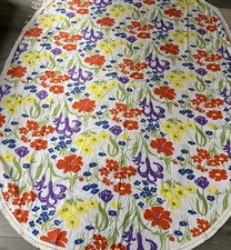 Vintage floral oval for sale  LONDON