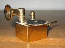 Grammofono miniatura ottone usato  San Giovanni la Punta