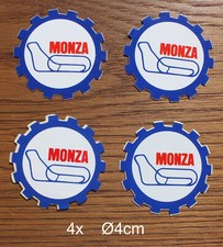 Usado, 4 Kleine Sticker Aufkleber Monza Autodromo Italien Rennstrecke GP F1 Motorsport comprar usado  Enviando para Brazil