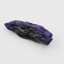 Pedra preciosa extraída de terra roxa bruta tanzanita natural sem cortes 126,80 quilates CERTIFICADA, usado comprar usado  Enviando para Brazil