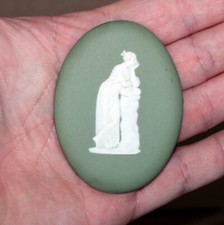 Wedgwood green jasperware for sale  Anamosa