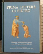 Prima lettera pietro. usato  Ariccia