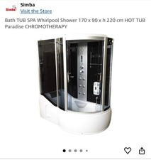 Quadrant hydro shower for sale  CANVEY ISLAND