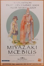 Affiche exposition miyazaki d'occasion  Paris XVII