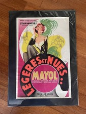 Affiche cabaret pin d'occasion  Herry