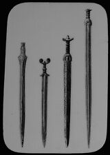 ESPADAS DA IDADE DE BRONZE DINAMARQUESA C1900 lanterna mágica slide HOMEM PRÉ-HISTÓRICO comprar usado  Enviando para Brazil