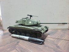 Tanque construído do Exército dos EUA M41 Walker Bulldog modelo  comprar usado Tanque construído do Exército dos EUA M41 Walker Bulldog modelo  comprar usado  Enviando para Brazil